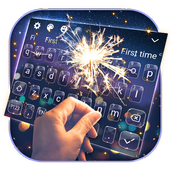 Sparkling Fireworks Keyboard icon