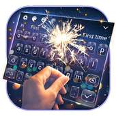 Sparkling Fireworks Keyboard on 9Apps