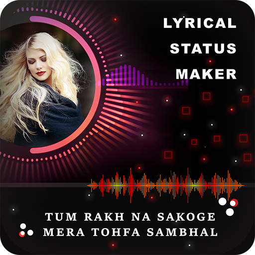 My Photo Lyrical Status Maker - Particle Wave Beat icon