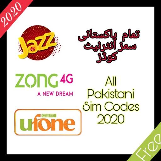 Pakistan Sim Codes 2020 icon