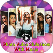 Photo Video Slide Show with music icon