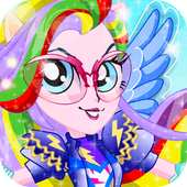 Girl Power Creator Superhero icon