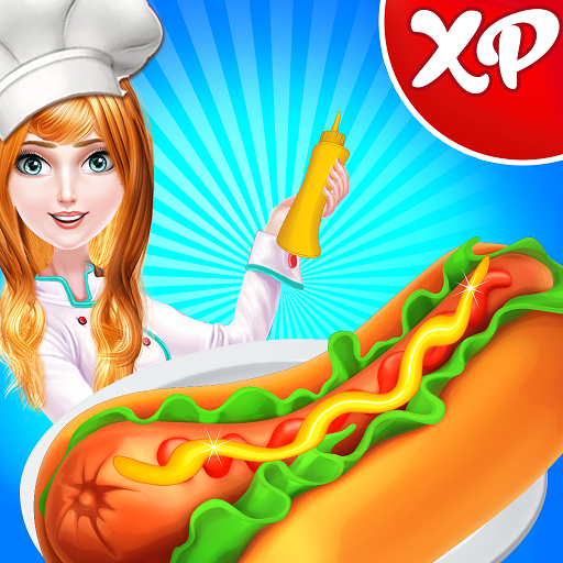 Hot Dog Cooking Food Stand icon
