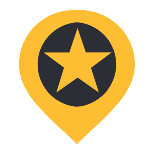 Star taxi driver icon