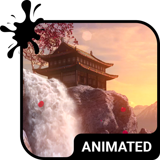 Temple Animated Keyboard أيقونة