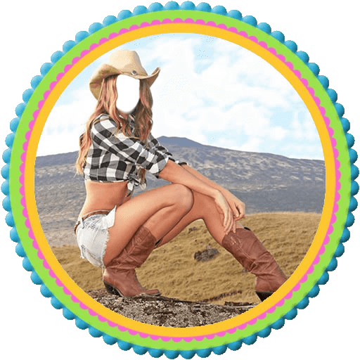 Cow Girl Selfie Editor icon