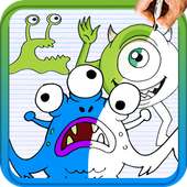 How to draw Monsters on 9Apps