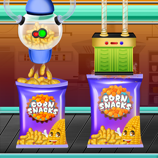 Corn Snacks Maker Factory: Food Cooking Game icon
