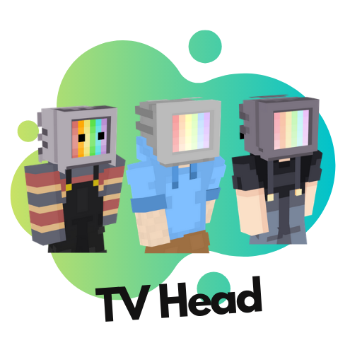 Skin TV Head for Minecraft PE icon