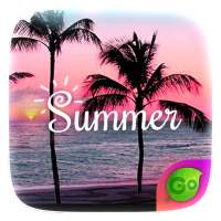 Summer GO Keyboard Theme