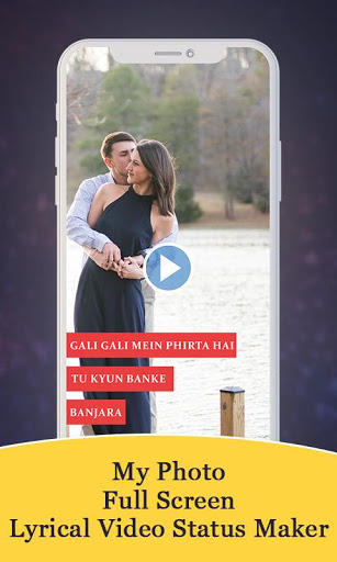 My Photo Full Screen Lyrical Video Status Maker screenshot 6