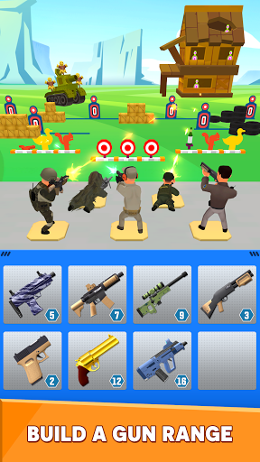Gun Range: Idle Shooter screenshot 1