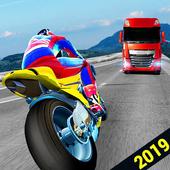 Highway Traffic Rider 2019 - Bike Racing Game 3D icon