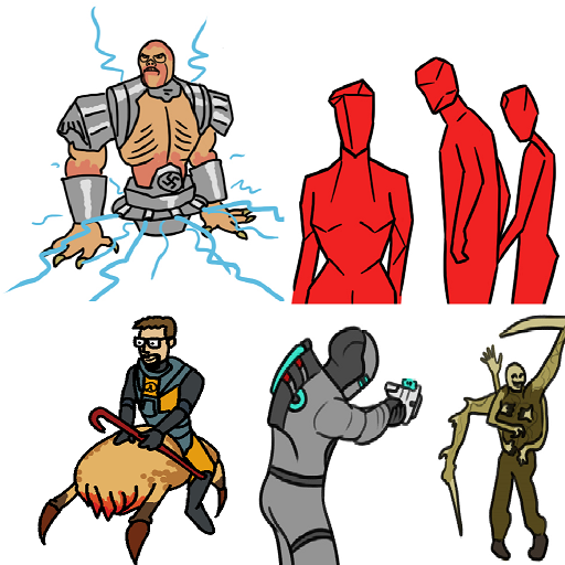 Guess game by drawing  puzzle  icon