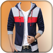 Men Sweatshirt Photo Suit icon