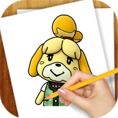 Learn to Draw Animal New Horizons icon