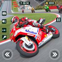 Jogo de moto de corrida 3d