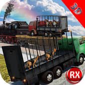 Big Truck Transporter Train icon