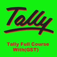 Tally Full Course With(GST) on 9Apps