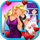 Valentines Day Kissing Game