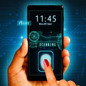 In Display Fingerprint Mobile Lock Simulator أيقونة