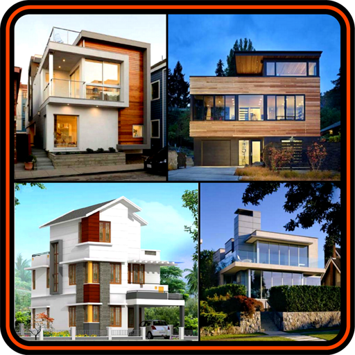 Modern House Designs Home Ideas Craft Project DIY icon