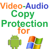 Video &amp; Audio - Copy protection for android &amp; win icon