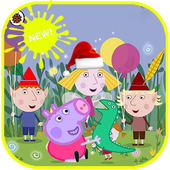 🎁 Ben and little princess holly jungel icon