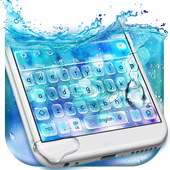 Water Glass Keyboard Theme