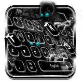 Creepy Zombie Skull Keyboard Theme icon
