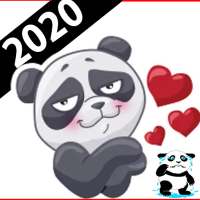 Funny Panda Stickers - Cute Panda Sticker