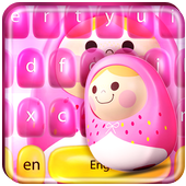 Cute  Doll Keyboard icon