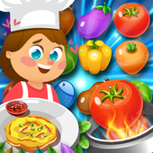 Cooking Sweet - food match 3 puzzle game icon