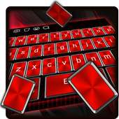 Clavier Noir Chaud Rouge