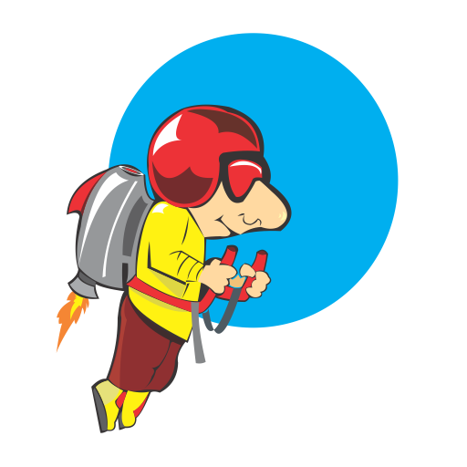 Johnny Rocket - Rocketman - Google Play Games Free icon