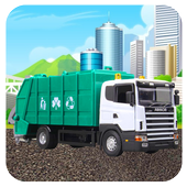 ikon Truk Sampah Simulator Game
