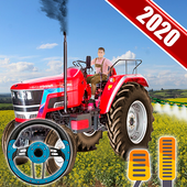 Real Tractor Drive Simulator 2020- Farming Game 3d icon