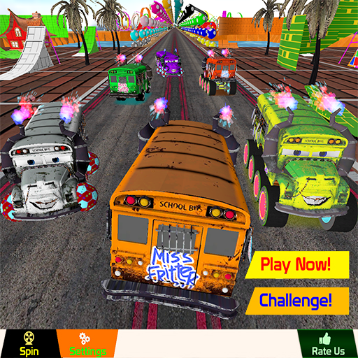 School Bus Simulator Car Driver 3D Racing Highway icon