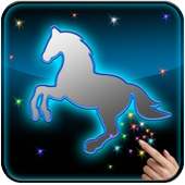 Neon Horse Livewallpaper on 9Apps
