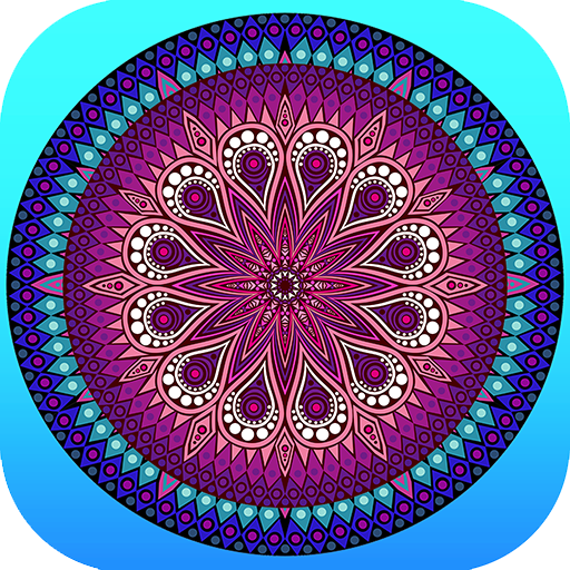 Kaleidoscope Mandala Match 3 icon