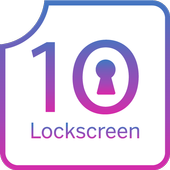 ikon Lock Screen style Phone 7 OS10