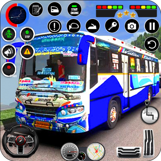 yolcu otobüsü şoförü oyunu icon