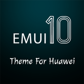 Dark Emui-10 Theme For Huawei आइकन