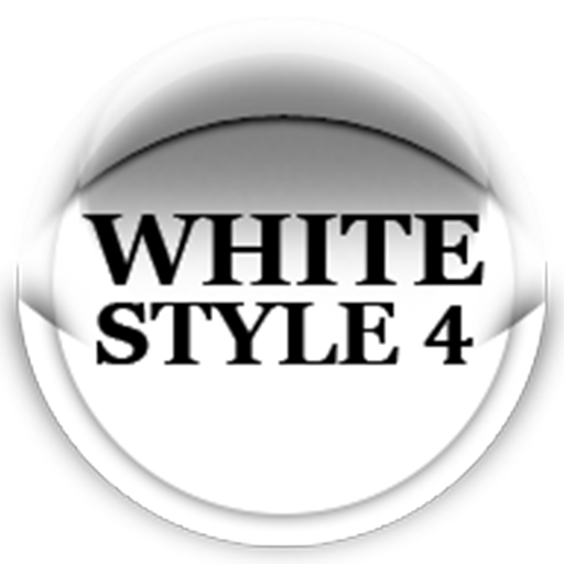 White Icon Pack Style 4 icon