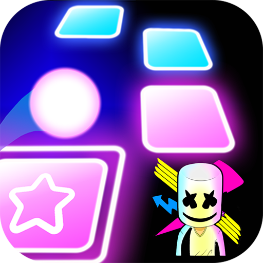 Marhmello Tiles Hop Ball - Neo icon