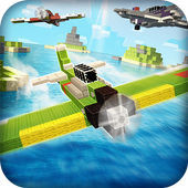 Blockworld War Racer 3D icon