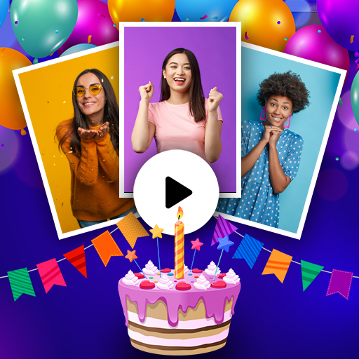 Happy Birthday Video Maker icon