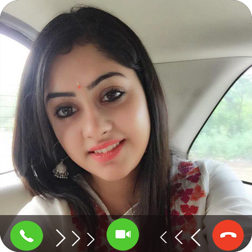 Fake call prank - Girls fake video call simulator icon