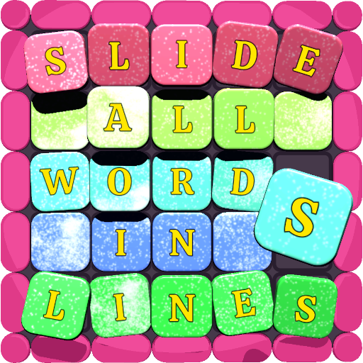 Sliding Words Puzzle - Mind Ex icon