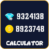 Diamond 💎 FREE-FIRE Calculator Free icon